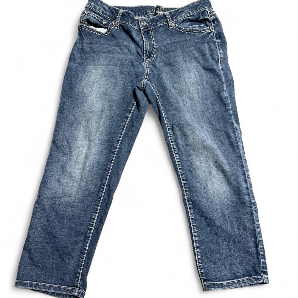 Apt. 9 Blue Low-rise Bootcut Jeans